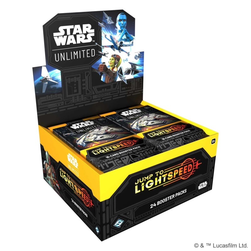 Star Wars: Unlimited - Jump to Lightspeed Booster Box (24 Packs)